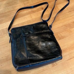 Hobo Black Shoulder Bag